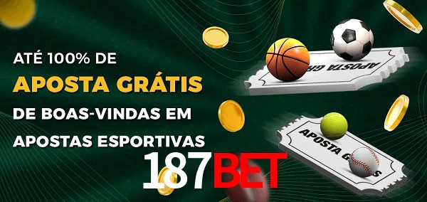 187Bet Ate 100% de Aposta Gratis
